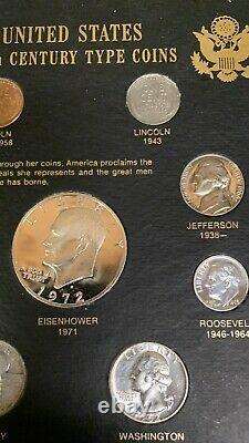 Priced 2 Sale U. S. 20th Century Type Coin Set, Ike 40% Silver Proof, Nice Morgan