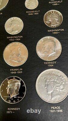 Priced 2 Sale U. S. 20th Century Type Coin Set, Ike 40% Silver Proof, Nice Morgan