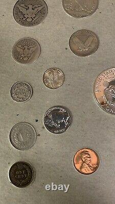 Priced 2 Sale U. S. 20th Century Type Coin Set, Ike 40% Silver Proof, Nice Morgan