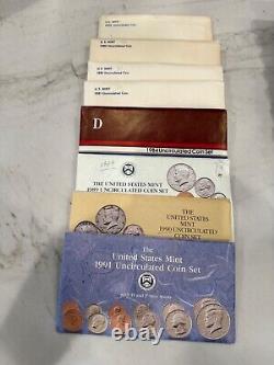 Proof and Uncirculated sets US coins bulk lot, Bicentennial Quarters /misc items