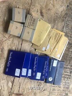 Proof set collection 1952-2020 silver proof sets 1992-2021 mint sets 1968-2020 +