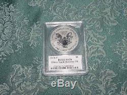REVERSE PROOF SILVER EAGLE SET Mercanti signed VERY RARE 2006 2011 2012-S 2013-W