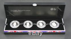 Royal Mint The Queen's Coronation Silver Proof 1953 2013 4 Coin Set