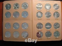 Set #1 Commemorative Bu/proof Silver Dollars 1983-1994-dansco Album