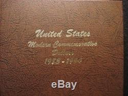 Set #1 Commemorative Bu/proof Silver Dollars 1983-1994-dansco Album