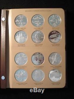 Set #3 Commemorative Bu/proof Silver Dollars 2002-2017 -dansco Album