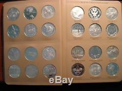 Set #3 Commemorative Bu/proof Silver Dollars 2002-2017 -dansco Album