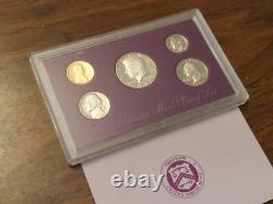 Set of 10 US Mint Proof Sets ('68,'69,'70,'71,'79,'80,'81,'88,'93,'95)