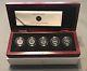Set Of 5 Coins Canada 2012 Silver Proof Set Farewell To The Penny