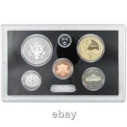 Silver Proof Set 2017 90% Silver Uncirculated 10 Coin Set OGP With COA