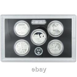 Silver Proof Set 2017 90% Silver Uncirculated 10 Coin Set OGP With COA