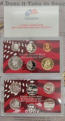 Silver Proof Sets 2003, 2004, 2005 TP-6712