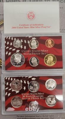 Silver Proof Sets 2003, 2004, 2005 TP-6712