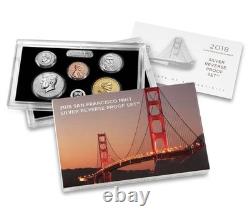 Silver Reverse Proof Set 2018 90% Silver Uncirculated 10 Coin Set OGP With COA