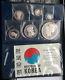 South Korea 1970 Complete Set Of 6 Silver Coins, Proof, Rare