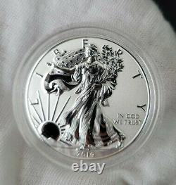 Super 2019 W Enhanced Reverse Proof Silver Eagle (Of Pride Of Two Nations Set)