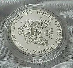 Super 2019 W Enhanced Reverse Proof Silver Eagle (Of Pride Of Two Nations Set)