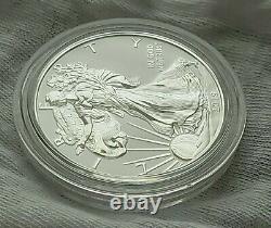 Super 2019 W Enhanced Reverse Proof Silver Eagle (Of Pride Of Two Nations Set)