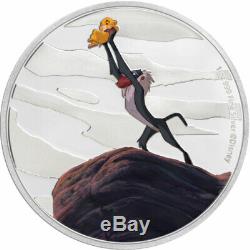 THE LION KING 4x1oz Proof Silver Coin Set