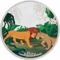 THE LION KING 4x1oz Proof Silver Coin Set