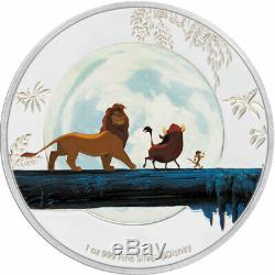 THE LION KING 4x1oz Proof Silver Coin Set