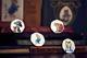 The Royal Mint 2017 Beatrix Potter Silver Proof 50p Full Coin Set 4 Characters