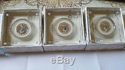 THE ROYAL MINT 2017 BEATRIX POTTER SILVER PROOF 50p FULL COIN SET 4 CHARACTERS
