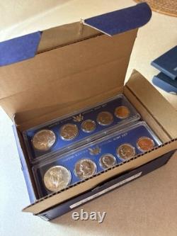 Ten (10) 1966 Sms Proof Sets