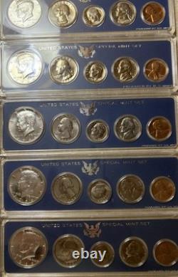 Ten (10) 1966 Sms Proof Sets