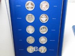 The Fifty-State Bicentennial Medal Collection Proof Set-52 oz Sterling Silver