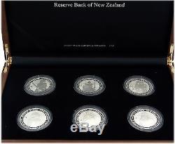 The Hobbit an Unexpected Journey 6 x 1 OZ 2012 SILVER PROOF COIN SET 6 x NZ $1