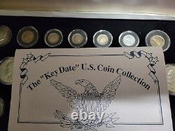 The Key Date US Coin Collection Proof And Unc. Set with COA Silver and Rare