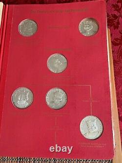 The Kings and Queens of England 1st Edition Sterling Silver Proof Set 43 coins