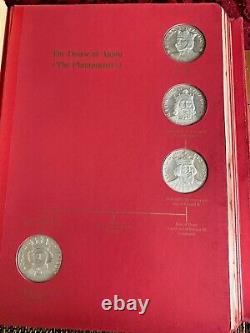 The Kings and Queens of England 1st Edition Sterling Silver Proof Set 43 coins