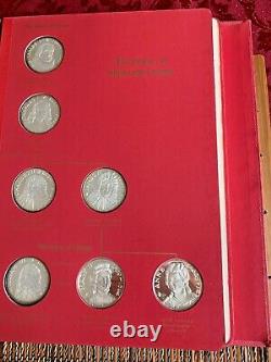 The Kings and Queens of England 1st Edition Sterling Silver Proof Set 43 coins