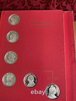 The Kings and Queens of England 1st Edition Sterling Silver Proof Set 43 coins