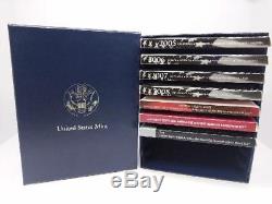 UNITED STATES Proof Set 2005-2011 STATE AND PARKS SILVER QUARTER SET (PM2000340)