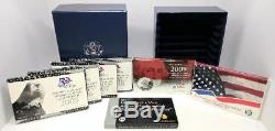 UNITED STATES Proof Set 2005-2011 STATE AND PARKS SILVER QUARTER SET (PM2000340)