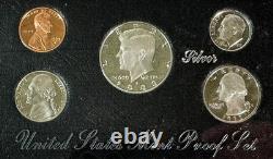 US 1992 1993 1995 Silver Proof Sets with COA's Packaging (3pcs)