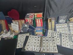 US HUGE Coin Collection Lot 365 Pounds Silver Sets & More LOOK
