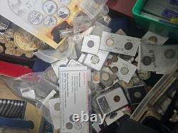 US HUGE Coin Collection Lot 365 Pounds Silver Sets & More LOOK