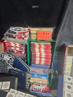 US HUGE Coin Collection Lot 365 Pounds Silver Sets & More LOOK