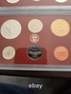 US MINT 2004 SILVER PROOF SET With COA MINT UNC. 10 COINS