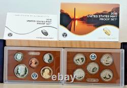 US Mint Clad Proof Sets Mixed Years Lot 2013, 2014, 2015, 2016, 2017 OGP withCOAs