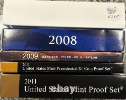US Mint/ Proof Sets Starting 2007 And Various Other Sets See Description 060225