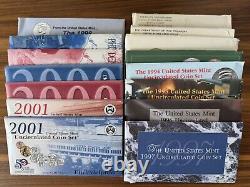 US Mint Proof & Uncirculated Lot