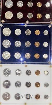 US Proof Sets (9) 1954,1955,1956,1957,1958,1959,1960,1961,1962