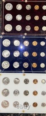 US Proof Sets (9) 1954,1955,1956,1957,1958,1959,1960,1961,1962