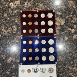 US Proof Sets (9) 1954,1955,1956,1957,1958,1959,1960,1961,1962