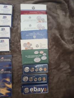 US Proof & Uncirculated Sets, 1966, 1967 Special Mint Set, Etc